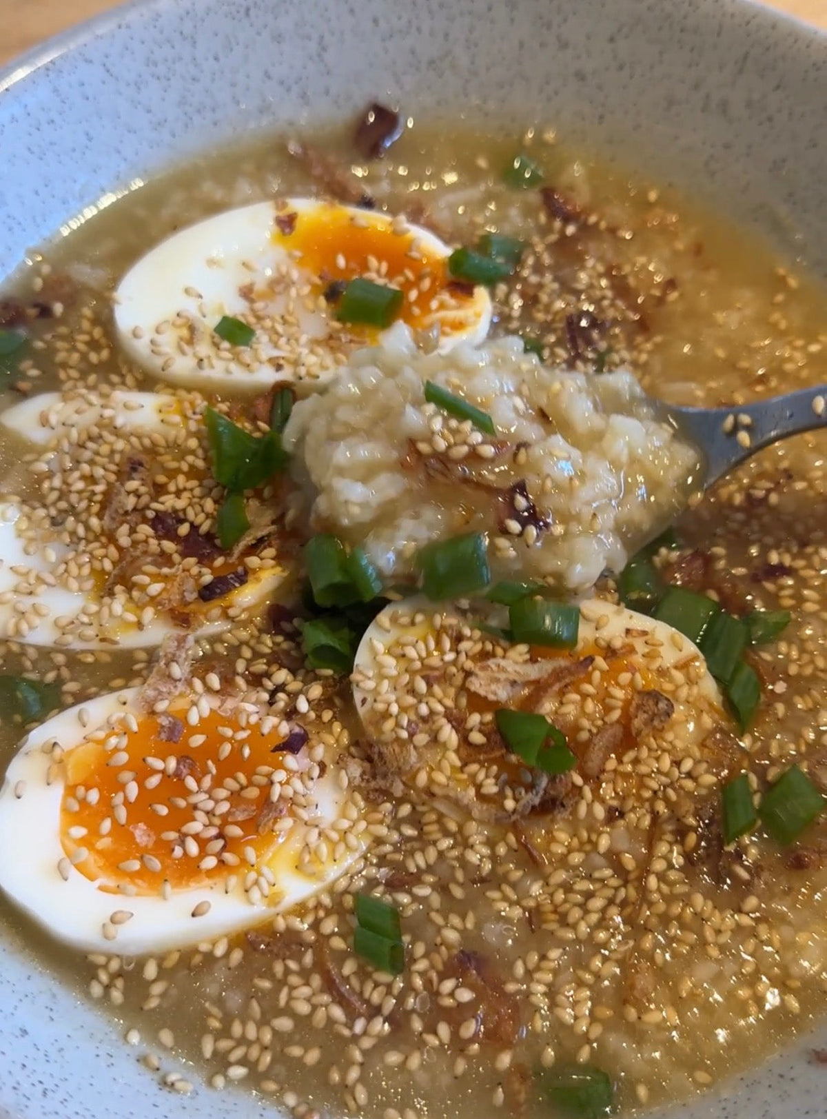 Chicken Congee Recipe for Gut Health &amp; TCM Spleen Support